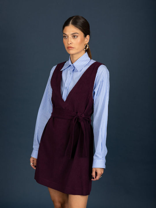 Мини Рокля Aubergine