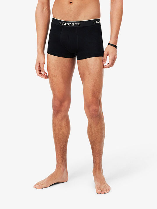 Lacoste Boxeri 3Pack Negru