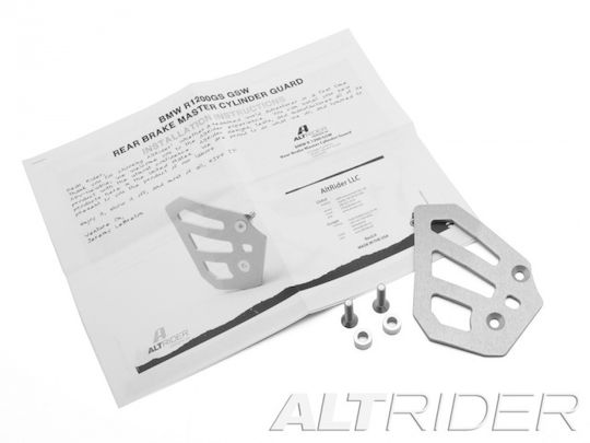 Protective Cover Rear Brake Pump Altrider BMW R 1250 GS ADV Silver