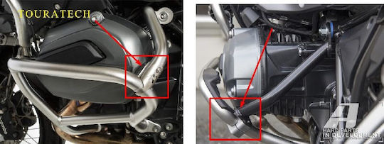 Altrider Motorcycle Engine Cover Protector BMW R 1200 Silver