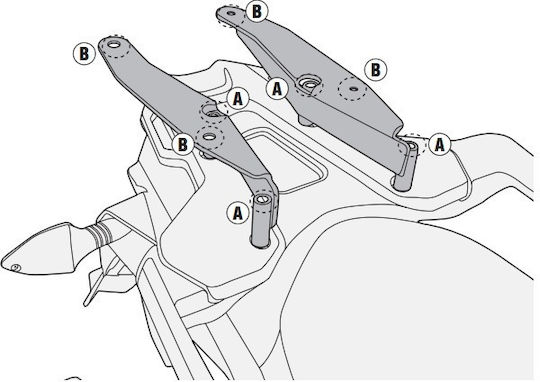 Givi Rack for KTM 1190 Adventure KTM 1050 Adventure 1090 Adventure 1290 Super Adventure R 13-15