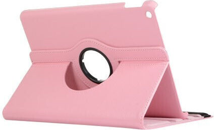 Flip Cover Δερμάτινη Περιστρεφόμενη Ροζ (iPad 2019/2020/2021 10.2'')