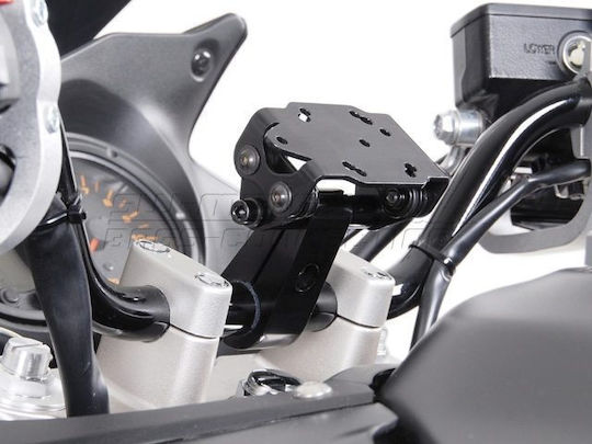 SW-Motech Nonshock Bar Clamp GPS-Mount Αντικραδασμικός Αντάπτορας για Βάση Κινητού Μοτοσυκλέτας
