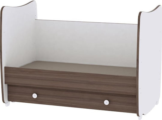 Lorelli Babybett Dream Weiß mit Matratze & Schublade