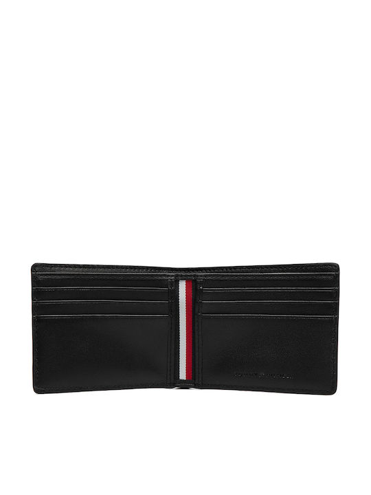 Mini Schwarze Herren-Lederbörse