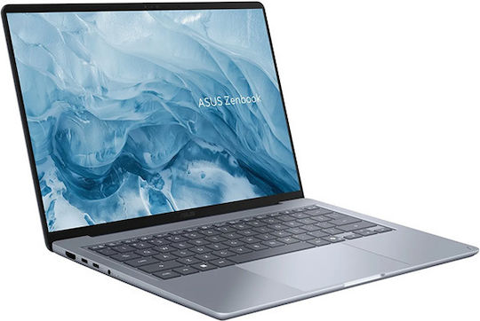 Asus Zenbook 14 UX3480KA-U1005W 14" OLED FHD+ (Ryzen AI 300 Series-7 345/16GB/512GB SSD/W11 Home) Arctic Blue (US Keyboard)