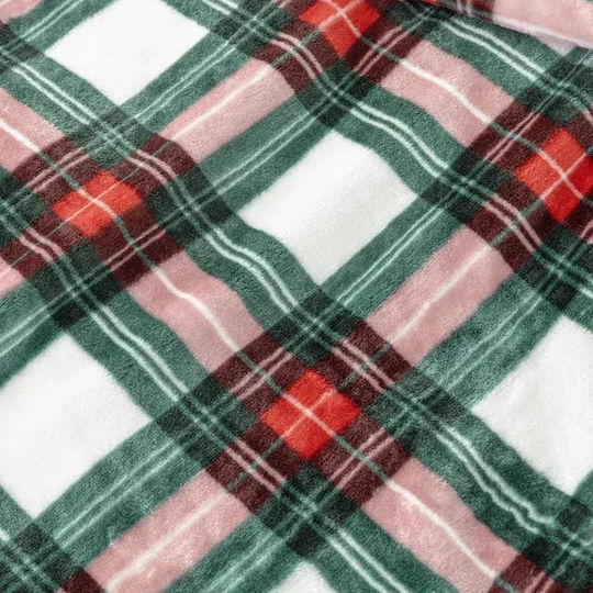 Nima Veloursdecke Green-red 220x160 cm