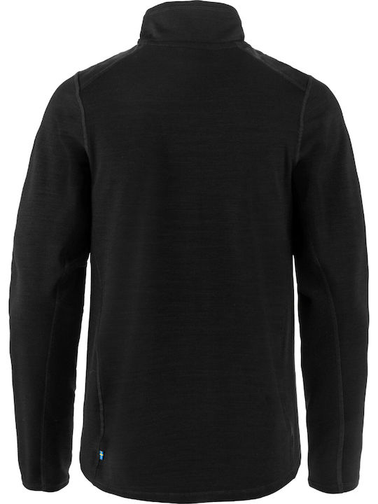 Kep Herren-Fleecejacke Schwarz