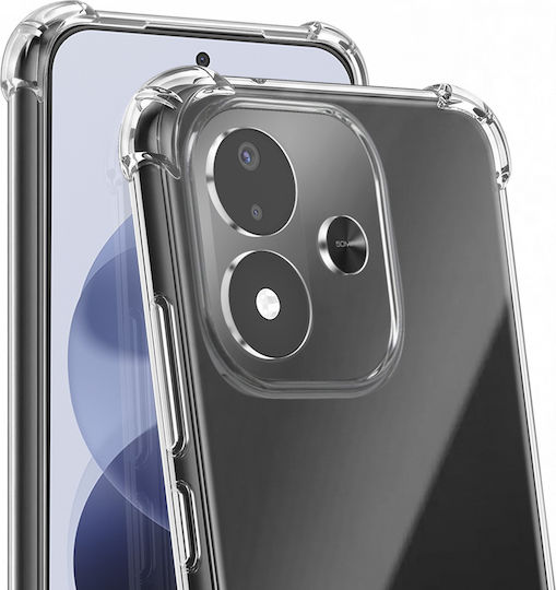 Zanaé Husă Bumper Rezistentă la Șocuri pentru Xiaomi Redmi Note 17, cu Colțuri Întărite, Transparentă
