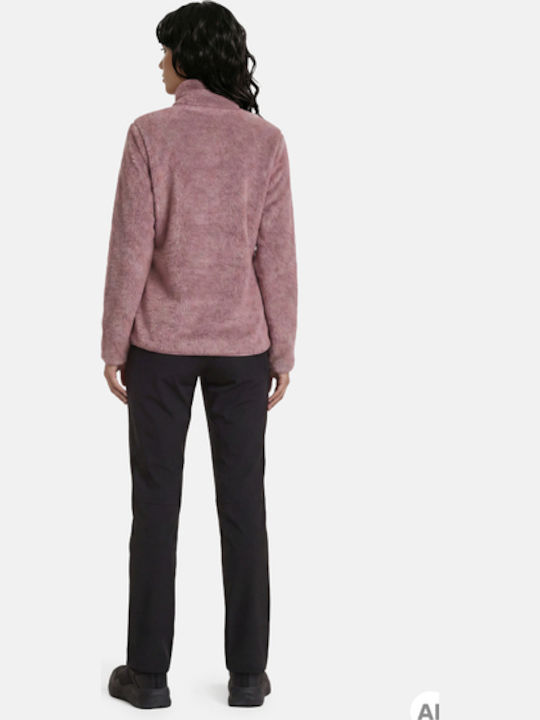 Fleece Women's Cardigan Amethyst