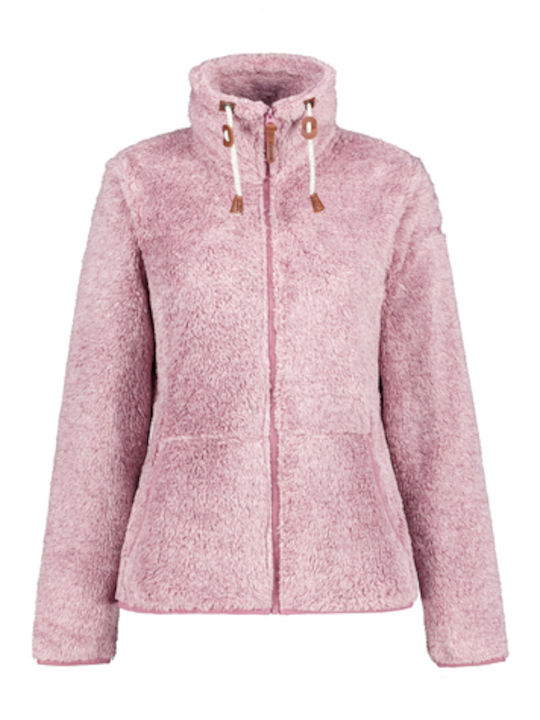 Fleece Women's Cardigan Amethyst