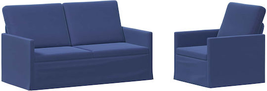 Living Room Furniture Set 2-Seater & Armchair