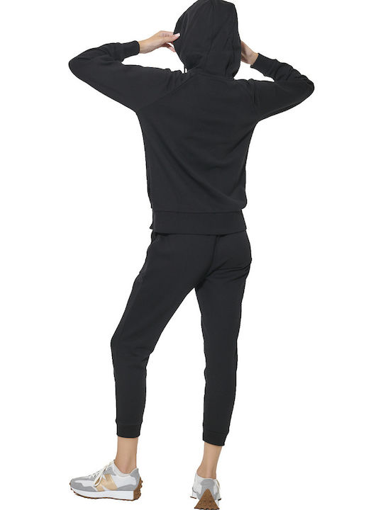 Анцуг с ластик Fleece Черен