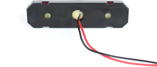 Комплект от 5 Неонови LED Габаритни Светлини 12/24v Кехлибарени 84 Mm 0250s
