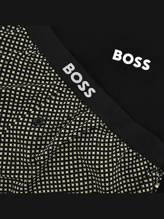 Boss Зимна Мъжка Пижама Черна