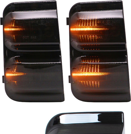 Citroen Jumper 2006 Led Side Indicator Smoked Dynamic 2 Pcs Set