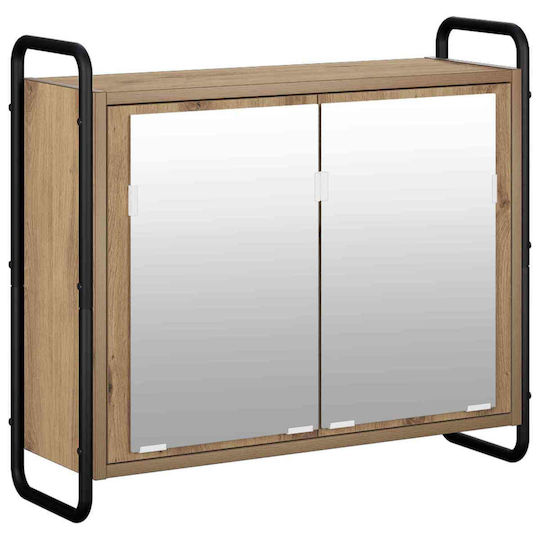 vidaXL Dulap de Baie 64x20x56.5 cm Stejar