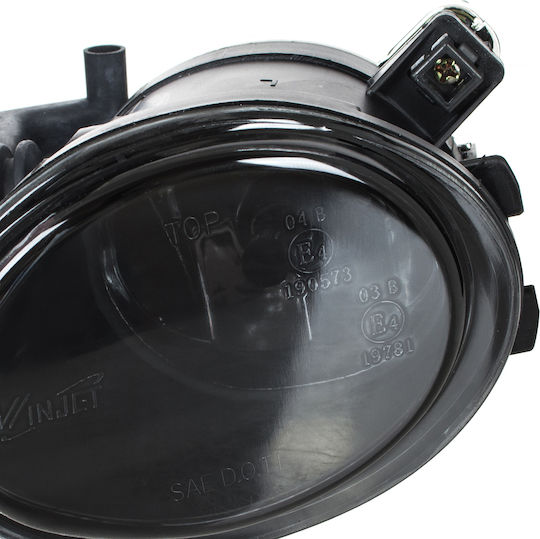Bmw 3 E46 M-package M3 98-04 Smoked Halogen Lights Left + Right 2 Pcs Set