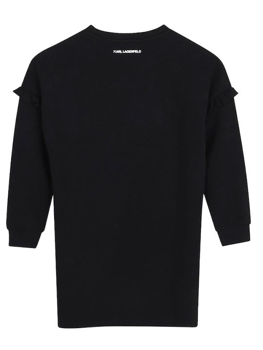 Karl Lagerfeld Παιδικό Φόρεμα Black