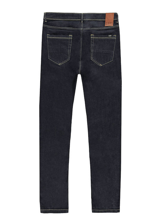 Men’s Regular Straight Fit Dark Blue Jeans