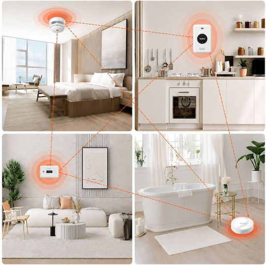Wisualarm Accesoriu pentru Sistem de Detectare a Incendiilor cu 12 Zone