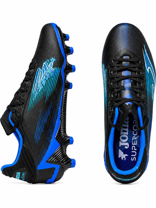 Joma Super Copa FG Football Shoes with Black Cleats