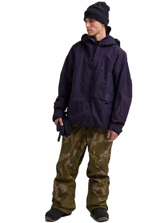Burton Ak Cyclic 3076310E7Z Men's Gore-Tex Ski & Snowboard Jacket Purple