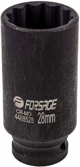 Forsage Long Pneumatic Socket with 1/2" Frame Host Diameter 28mm