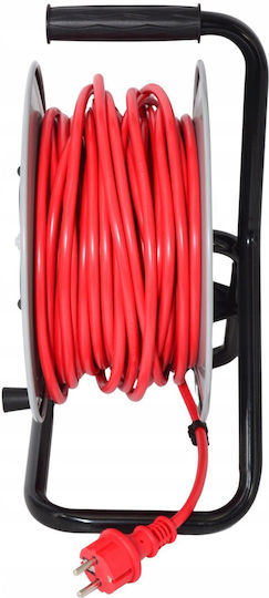AWTools Extension Cord Reel with 30m Cable Waterproof