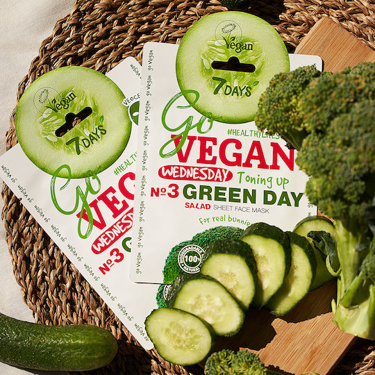 7DAYS Go Vegan Sheet Mask 25гр
