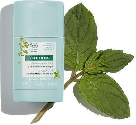Klorane Aquatic Mint Gesichts- & Augenmaske 25gr