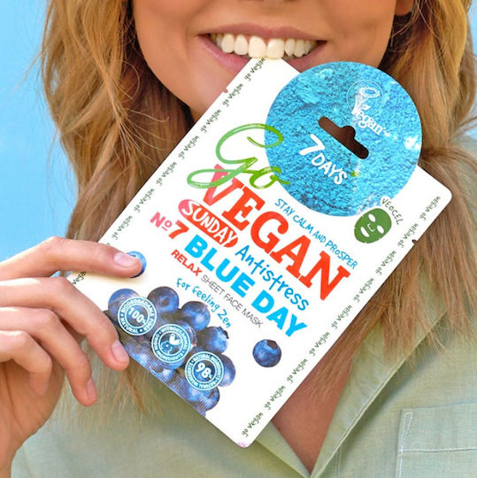 7DAYS Go Vegan Sheet Mask 25гр