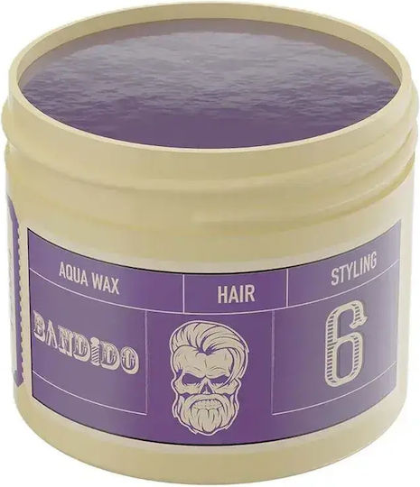 Bandido Violet Aqua Wachs für mittleren Halt & natürliches Styling-Ergebnis 125 ml