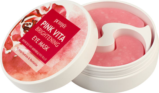 Petitfee Pink Vita Brightening Augenpflaster 60Stücke