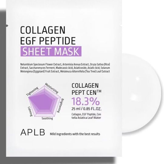Collagen Egf Peptide Sheet Mask 25ml
