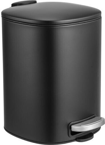 Viosarp Badezimmer-Abfalleimer aus Kunststoff mit Soft-Close-Deckel 5 l