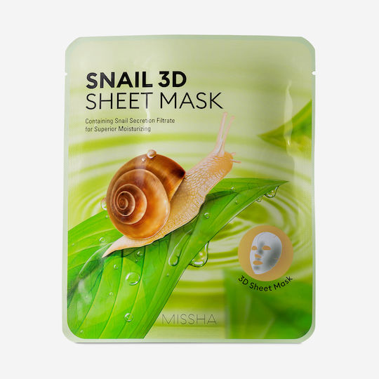 Missha Snail 3D Stoffmaske 23gr
