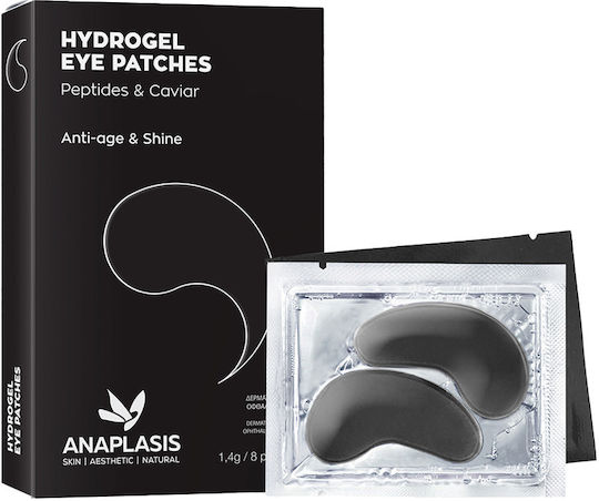 Anaplasis Plasturi Pentru Ochi Peptides Caviar Antiage Shine 8 Bucăți