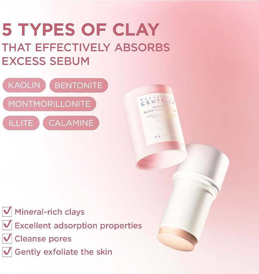 Skin1004 Poremizing Quick Clay Stick Μάσκα Προσώπου 27gr