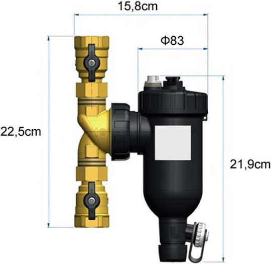 Magnetfilter Acqua Brevetti Bravotherm 200