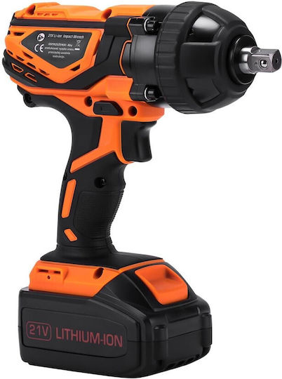Kraft & Dele KD5465 Brushless Μπουλονόκλειδο Μπαταρίας 21V με Υποδοχή 1/2" & Hex