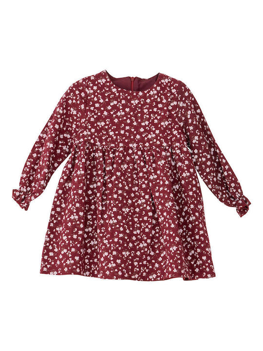 Restart Multicolour Velvet Kids' Dress
