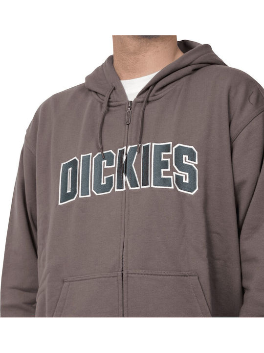 Aitkin Dark Gray Hooded Cardigan