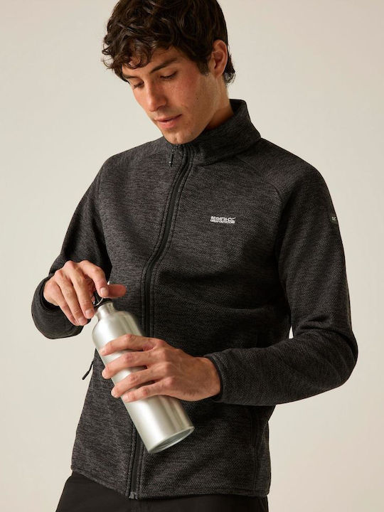 Regatta Harrow Κυνηγετική Ζακέτα Fleece Black Marl