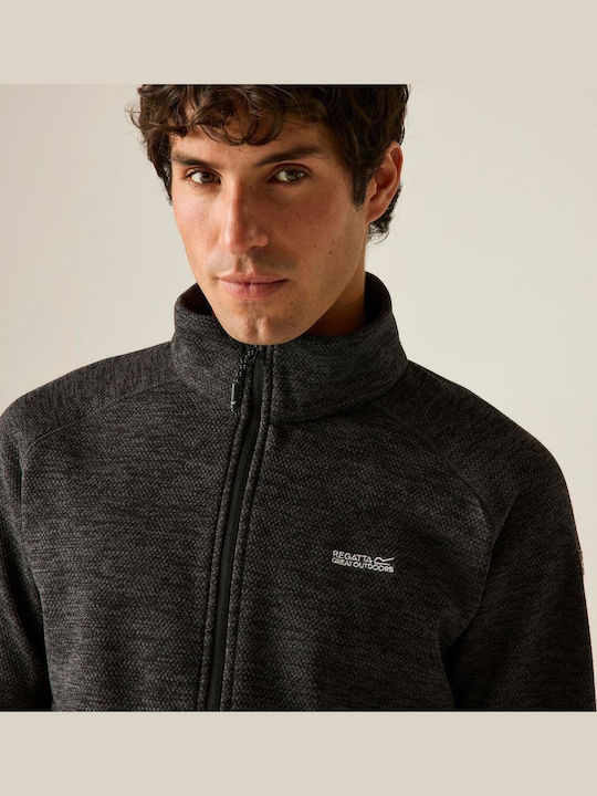Regatta Harrow Κυνηγετική Ζακέτα Fleece Black Marl