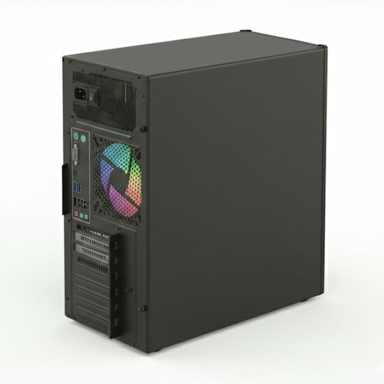 Prime Cyberwolf V1 Настолен компютър (i5-11400/16GB DDR4/512GB SSD/Без Операционна Система)