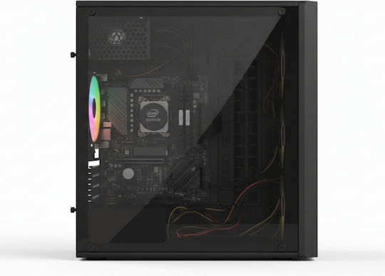 Prime Darkzerox V1 Настолен компютър (i5-i5-10400/16GB DDR4/512GB SSD/Без операционна система)