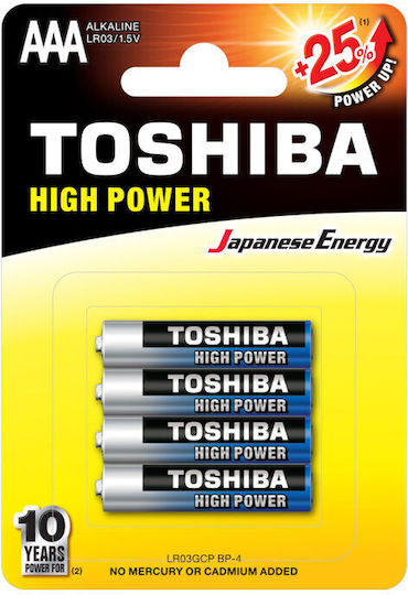 Toshiba Alkaline Battery AAA 1.5V
