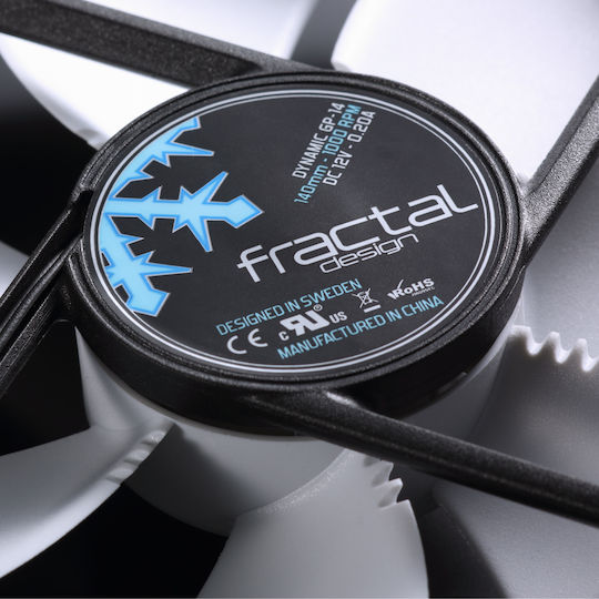 Dynamic GP-14 Case Fan 140mm (1000rpm / 68.4cfm) Χωρίς Led Φωτισμό και Σύνδεση 3-Pin