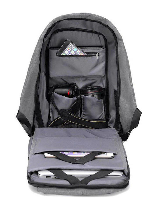 Amber Τσάντα Πλάτης για Laptop 13" σε Γκρι χρώμα VIDUAM2008GREY